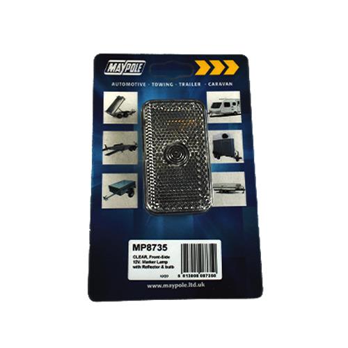 Maypole 12V Clear Front Slimline Marker Lamp MP8735 - Maypole8735 dp.jpg